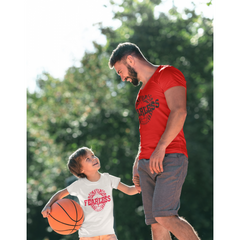 Landslake Lions - Fearless shirt rood