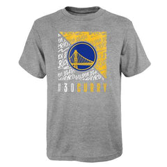 Golden State Warriors Steph Curry T-Shirt Grijs