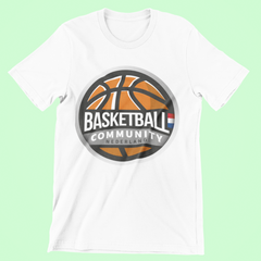 Slamdunkz Basketball Community T-Shirt Wit