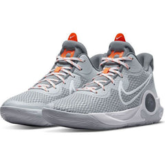 SALE - Nike KD Trey 5 IX basketbalschoenen grijs oranje