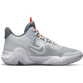 SALE - Nike KD Trey 5 IX basketbalschoenen grijs oranje