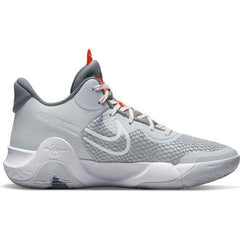 SALE - Nike KD Trey 5 IX basketbalschoenen grijs oranje