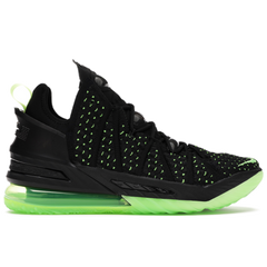 Nike Lebron 18 basketbalschoenen zwart/groen