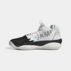 Adidas - Damian Lillard Dame 8 Basketbalschoen zwart wit