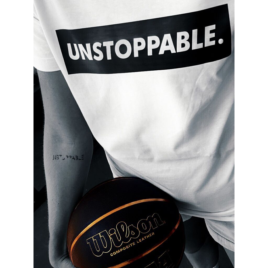 Slamdunkz - Unstoppable t-Shirt wit