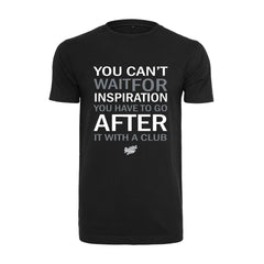 Slamdunkz - You Can't Wait for Inspiration T-Shirt wit