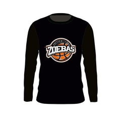 Slamdunkz - Longsleeve shirt zoebas zwart