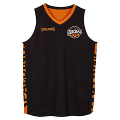 Spalding Zoebas Essential Reversible Shirt Zwart/Oranje