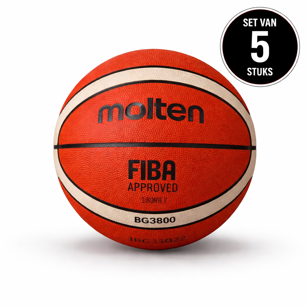 Molten BG3800 Trainingsbal – Team Pack (5 stuks)