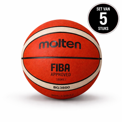 Molten BG3800 Trainingsbal – Team Pack (5 stuks)