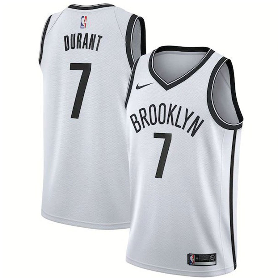 Nike brooklyn basketbal Jersey Kevin Durant Wit