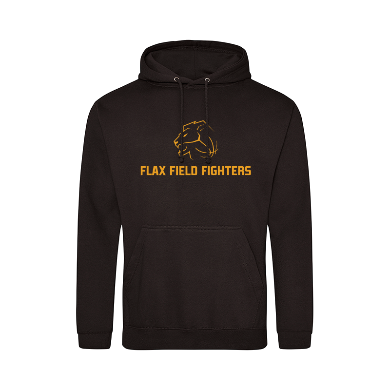 Hoody Flax Field Fighters Groot logo