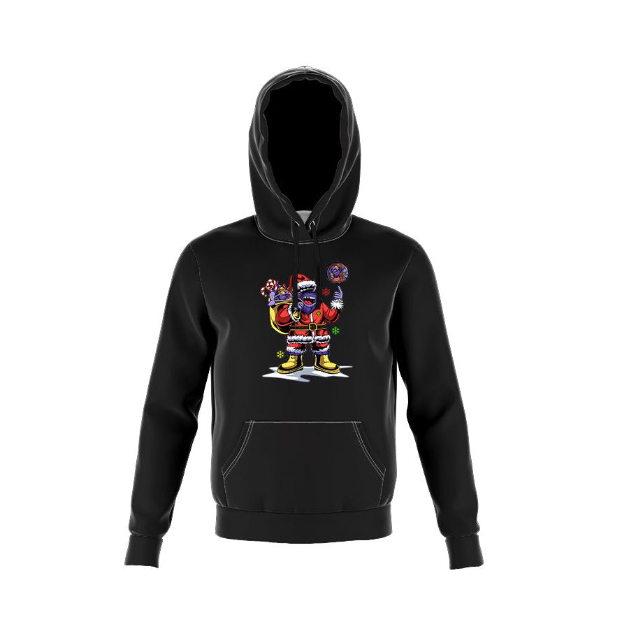 Rainbow Gorilla - Christmas hoodie zwart