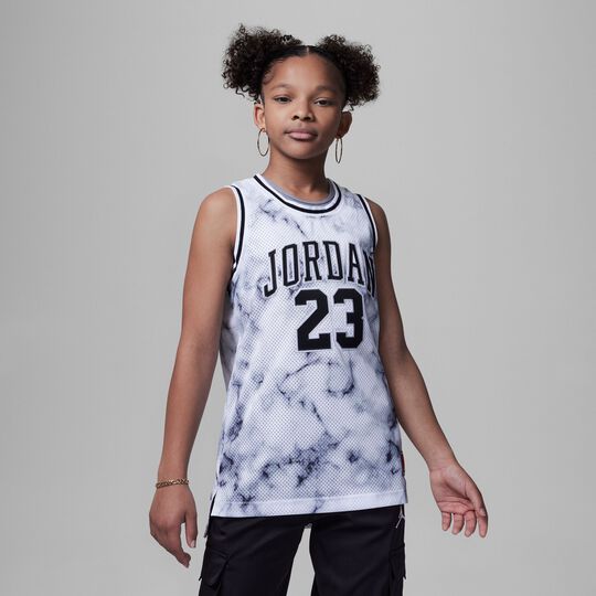 Jordan 23 Striped Jersey Wit Kids