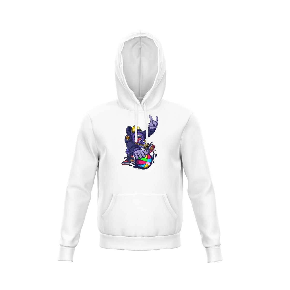 Rainbow Gorilla - Baller hoodie zwart