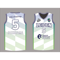 "Uit' Wedstrijdshirt Zorg en Zekerheid Basketball Dames Eredivisie