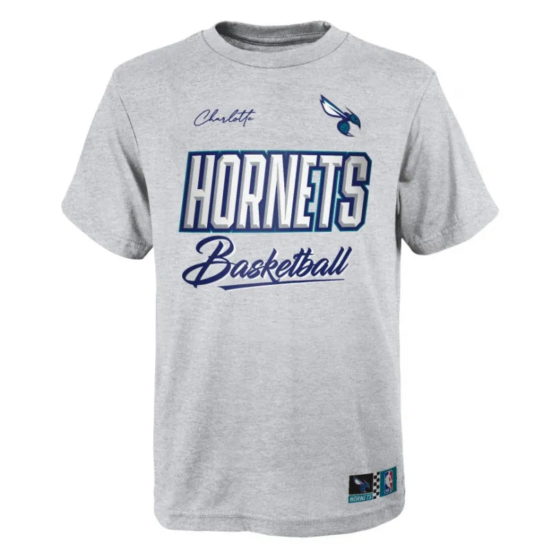 Charlotte Hornets shirt grijs