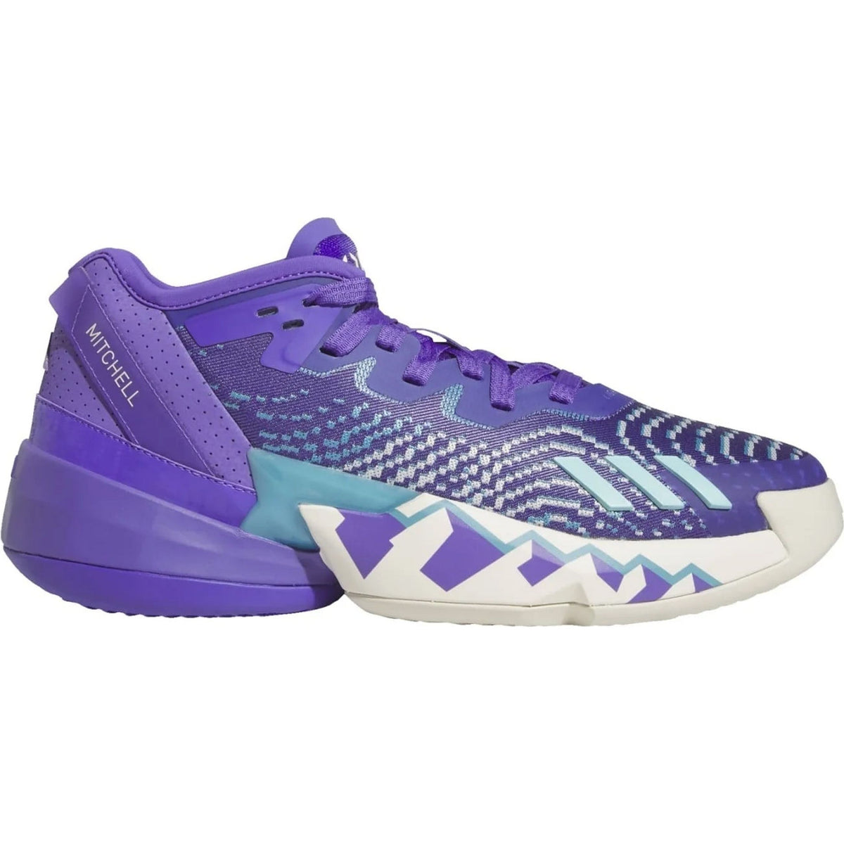 Adidas D.O.N Issue 4 -basketbalschoenen paars