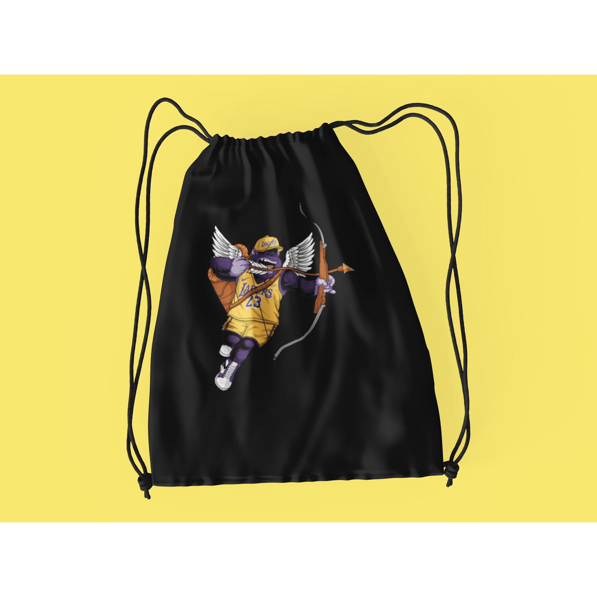 Rainbow Gorilla ´The Love Gorilla´ Rugzak met koord - Rainbow Gorilla Store
