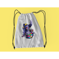 Rainbow Gorilla ´Baller´ Rugzak met koord - Rainbow Gorilla Store