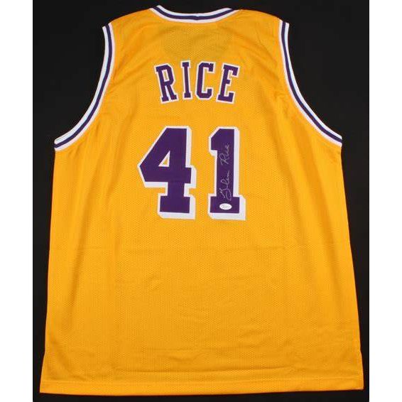 Nba Lakers Glen Rice gesigneerde Jersey