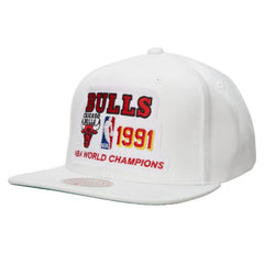 Mitchell & Ness Chicago Bulls 1991 NBA World Champions Cap
