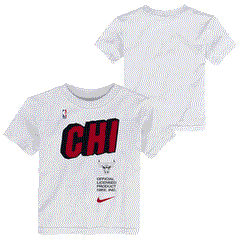 Nike Essential Block NBA Chicago Bulls - Kids - T-Shirt Wit