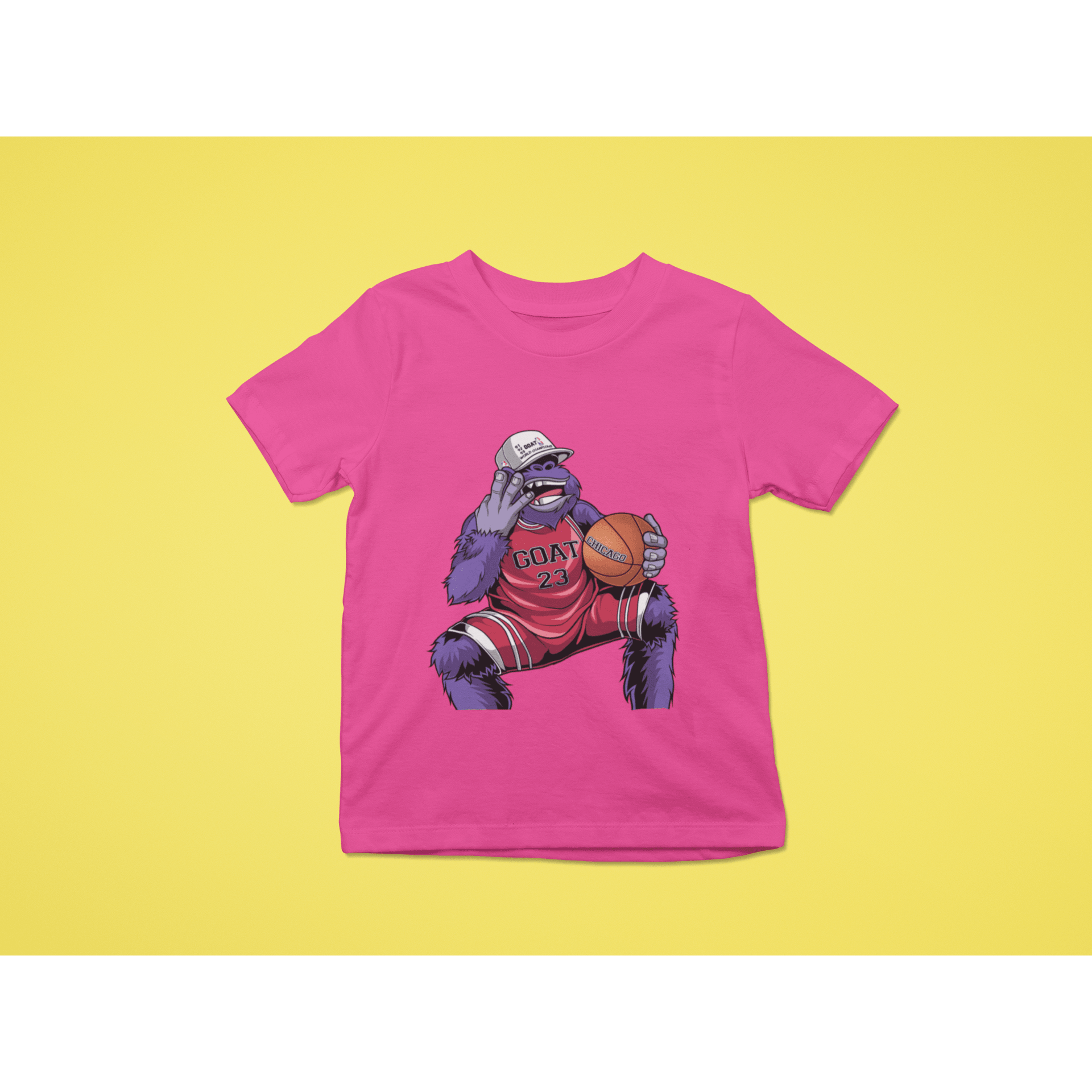 Rainbow Gorilla ´The GOAT´ T-shirt Kids - Rainbow Gorilla Store