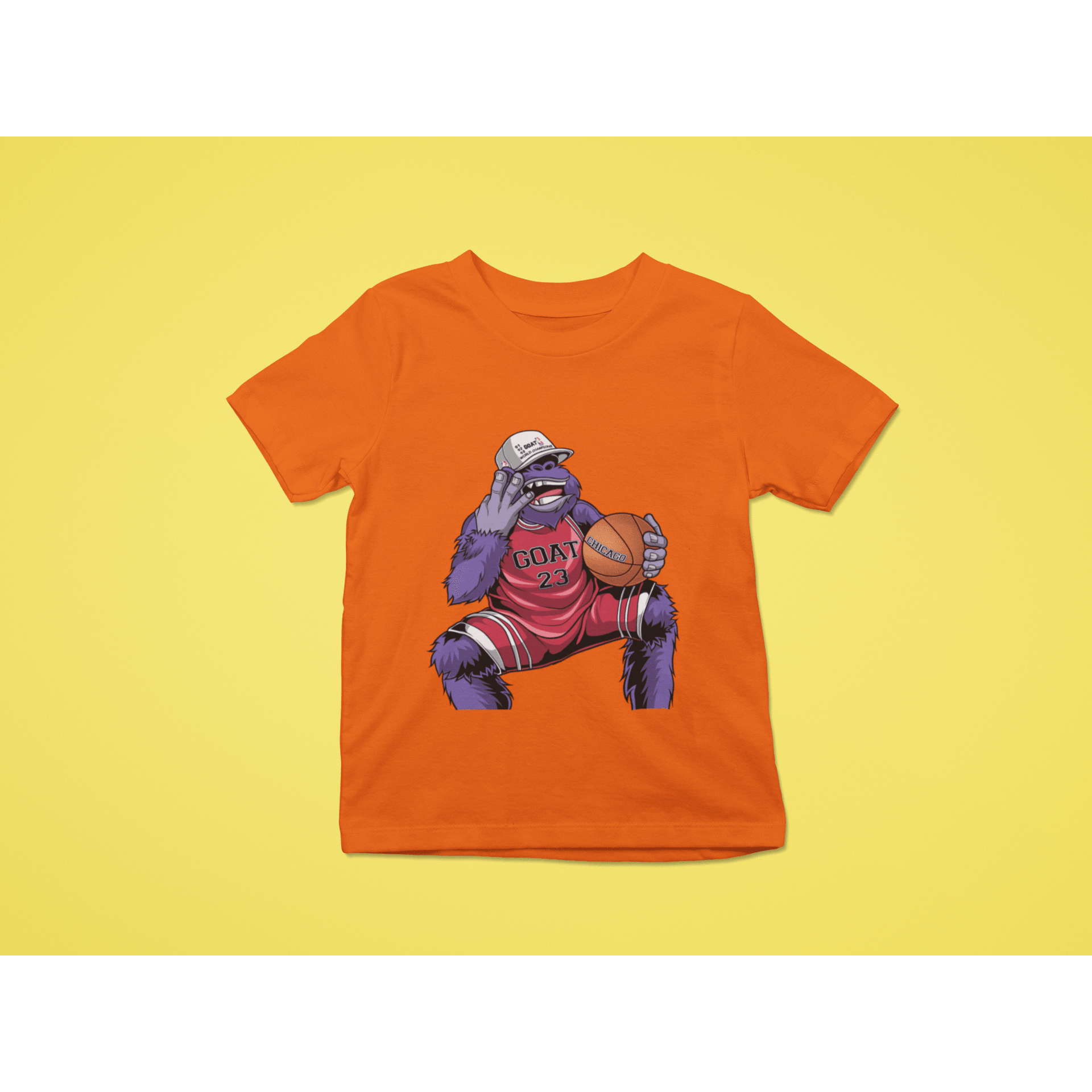 Rainbow Gorilla ´The GOAT´ T-shirt Kids - Rainbow Gorilla Store
