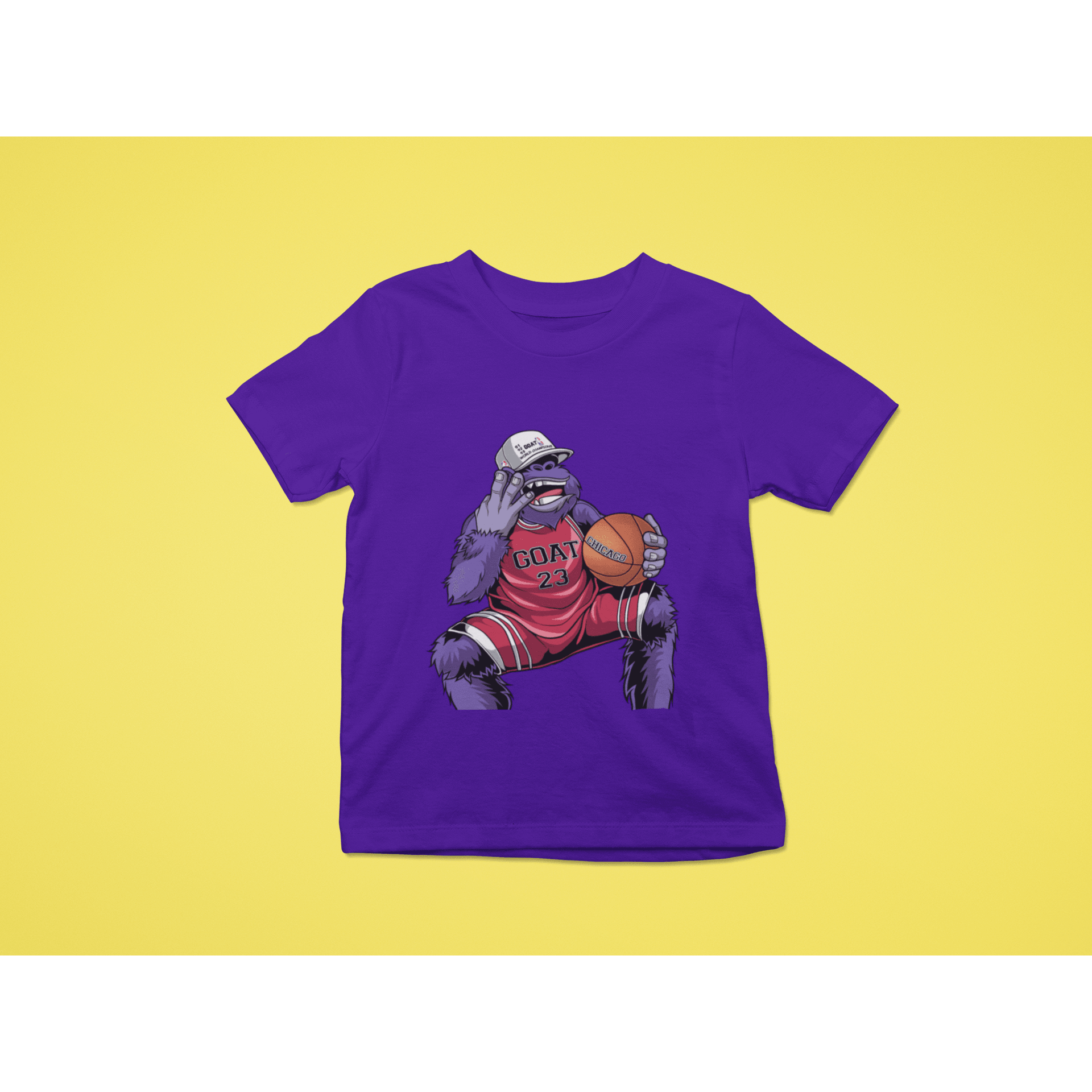 Rainbow Gorilla ´The GOAT´ T-shirt Kids - Rainbow Gorilla Store
