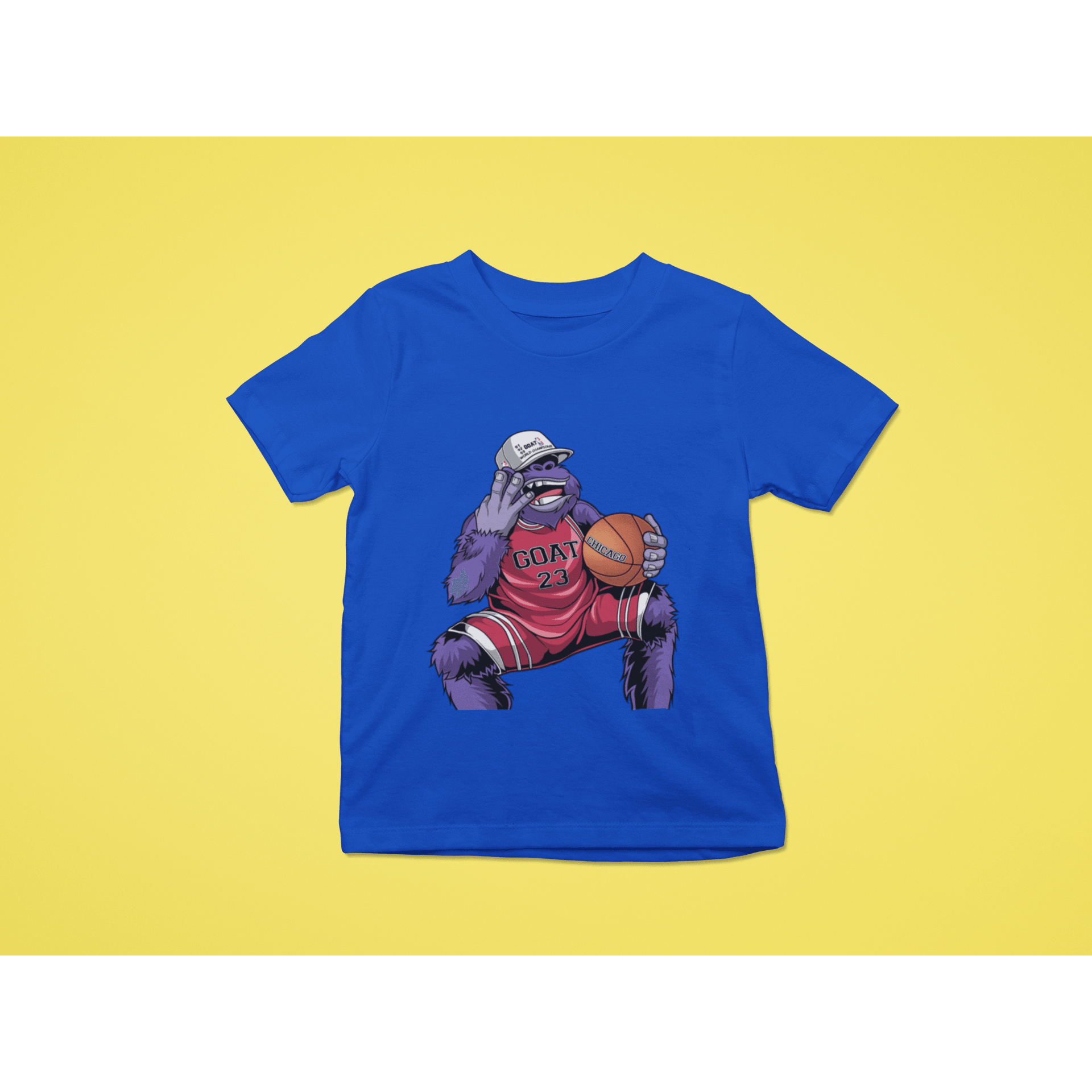 Rainbow Gorilla ´The GOAT´ T-shirt Kids - Rainbow Gorilla Store