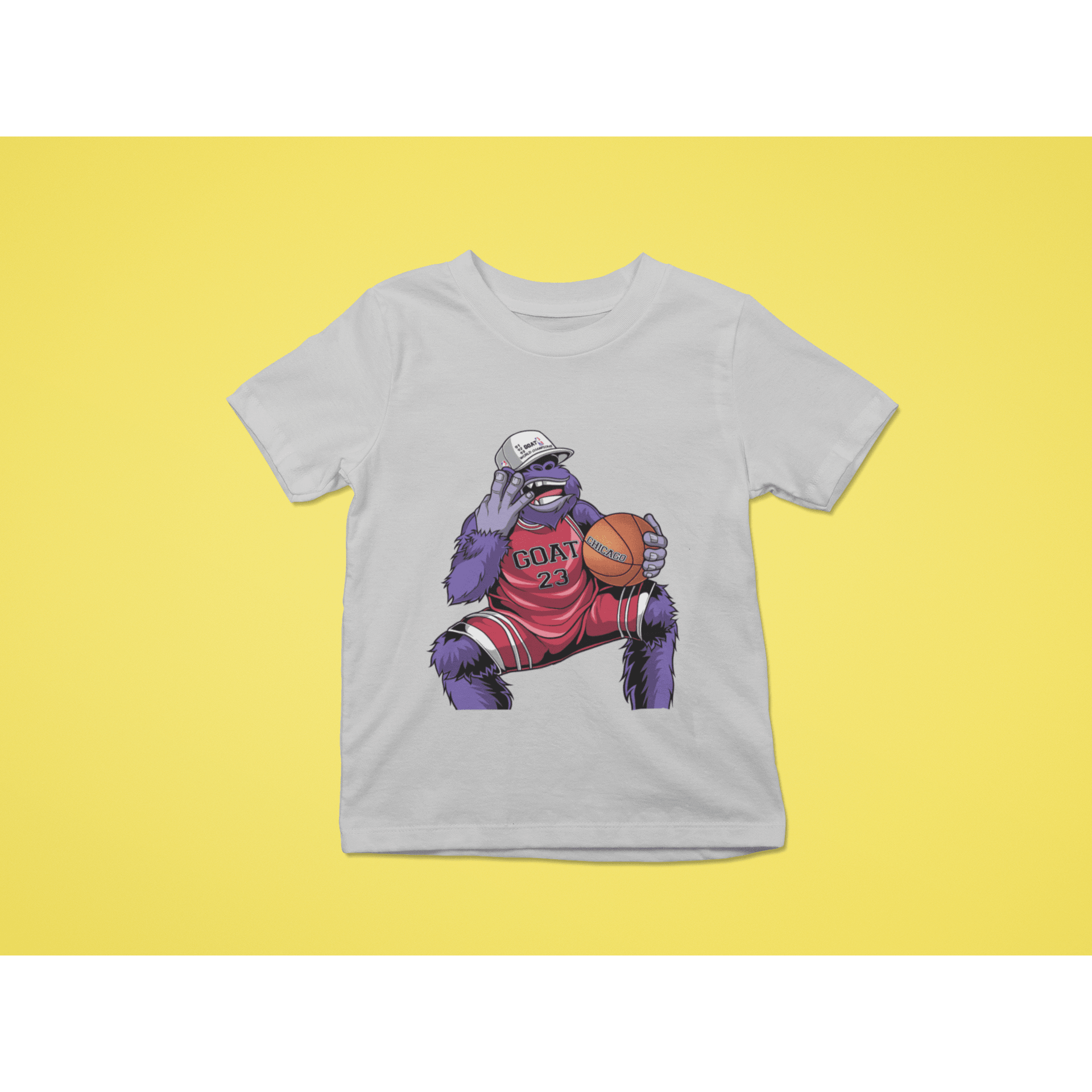 Rainbow Gorilla ´The GOAT´ T-shirt Kids - Rainbow Gorilla Store