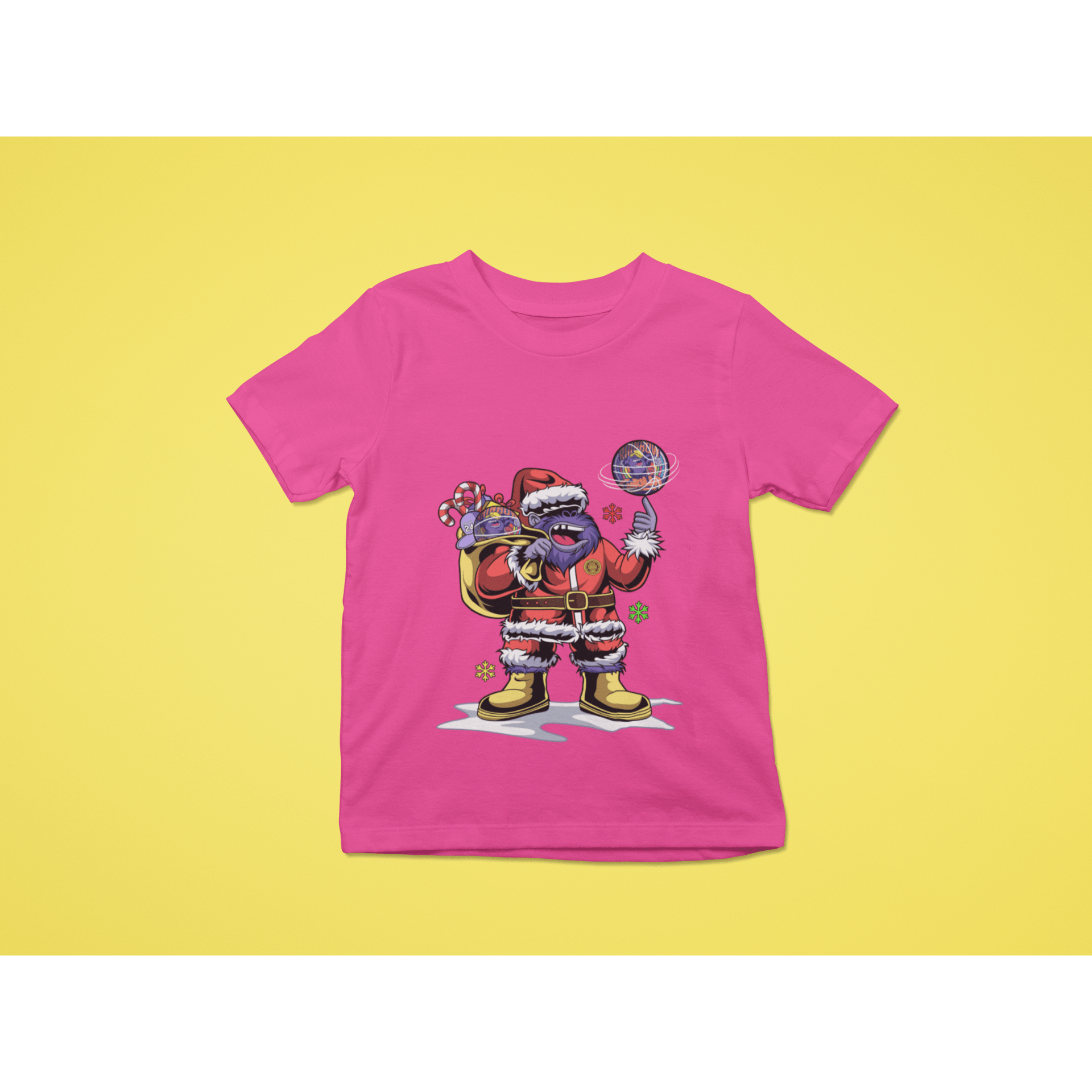 Rainbow Gorilla ´Kerst´ T-shirt Kids - Rainbow Gorilla Store