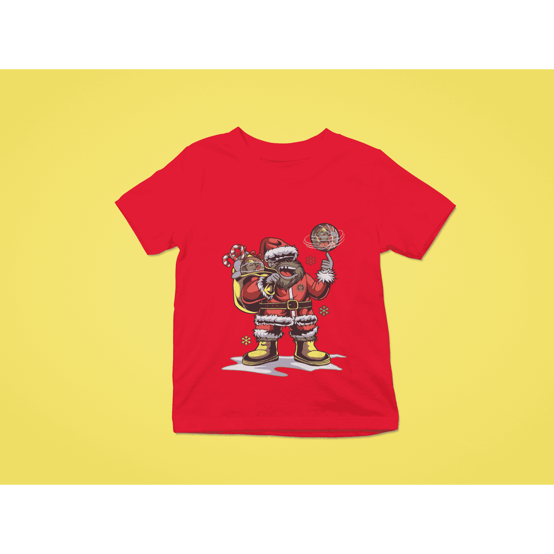 Rainbow Gorilla ´Kerst´ T-shirt Kids - Rainbow Gorilla Store