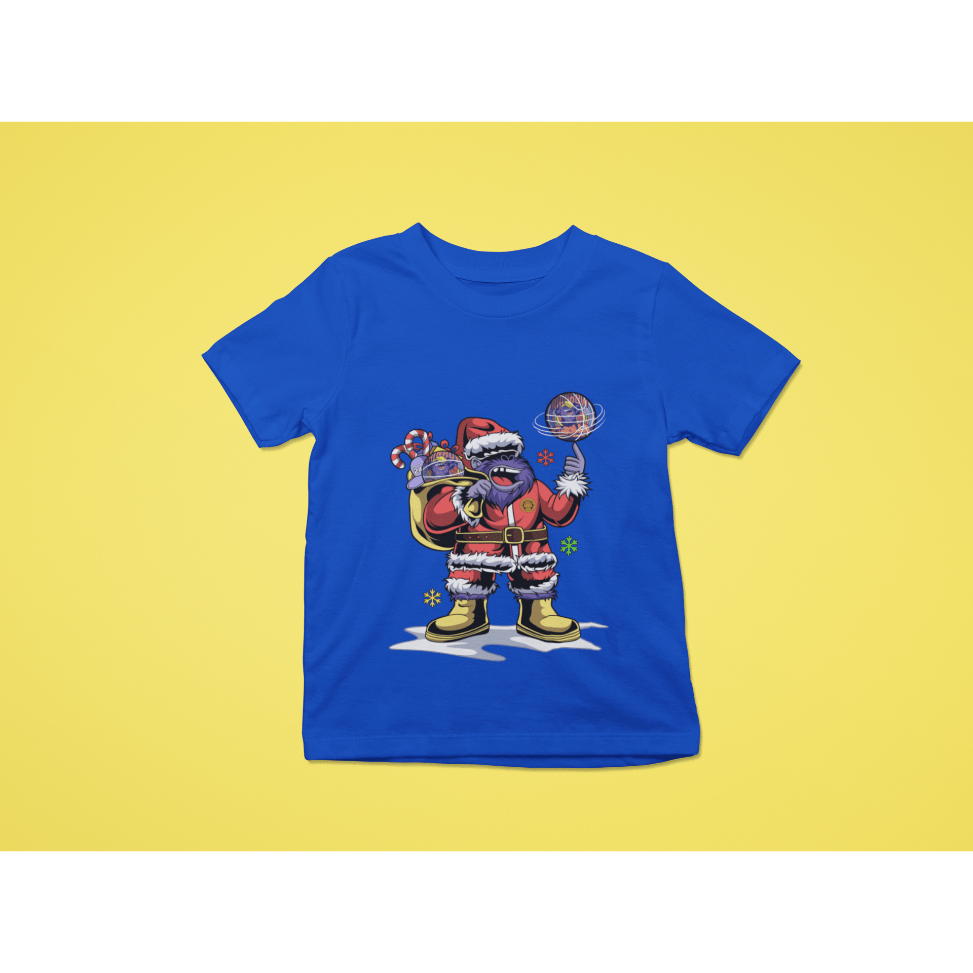 Rainbow Gorilla ´Kerst´ T-shirt Kids - Rainbow Gorilla Store