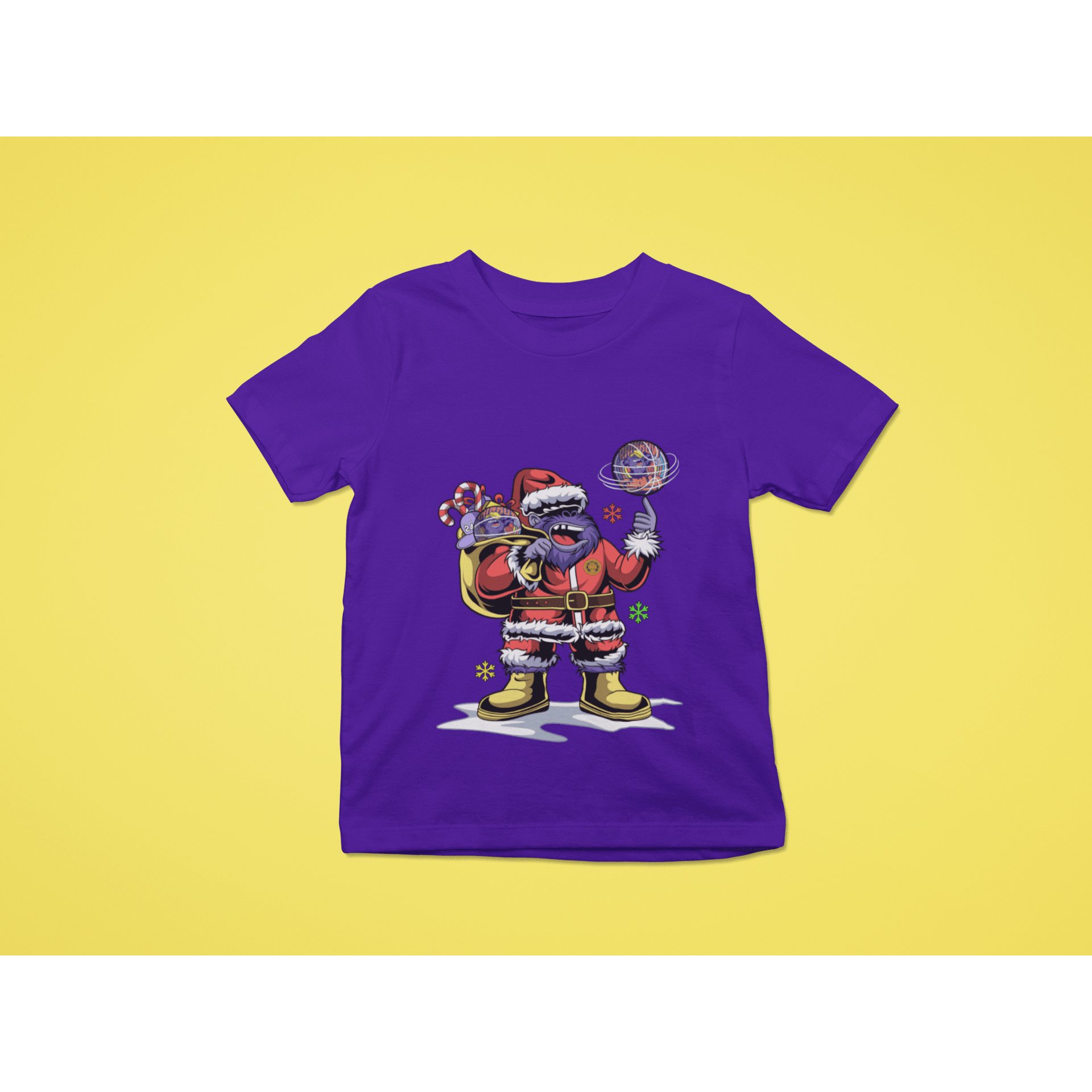 Rainbow Gorilla ´Kerst´ T-shirt Kids - Rainbow Gorilla Store