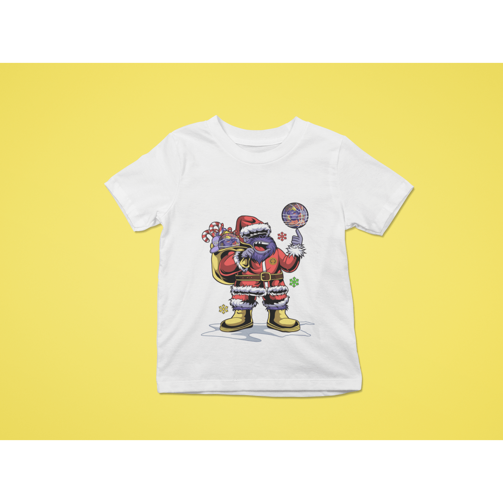 Rainbow Gorilla ´Kerst´ T-shirt Kids - Rainbow Gorilla Store