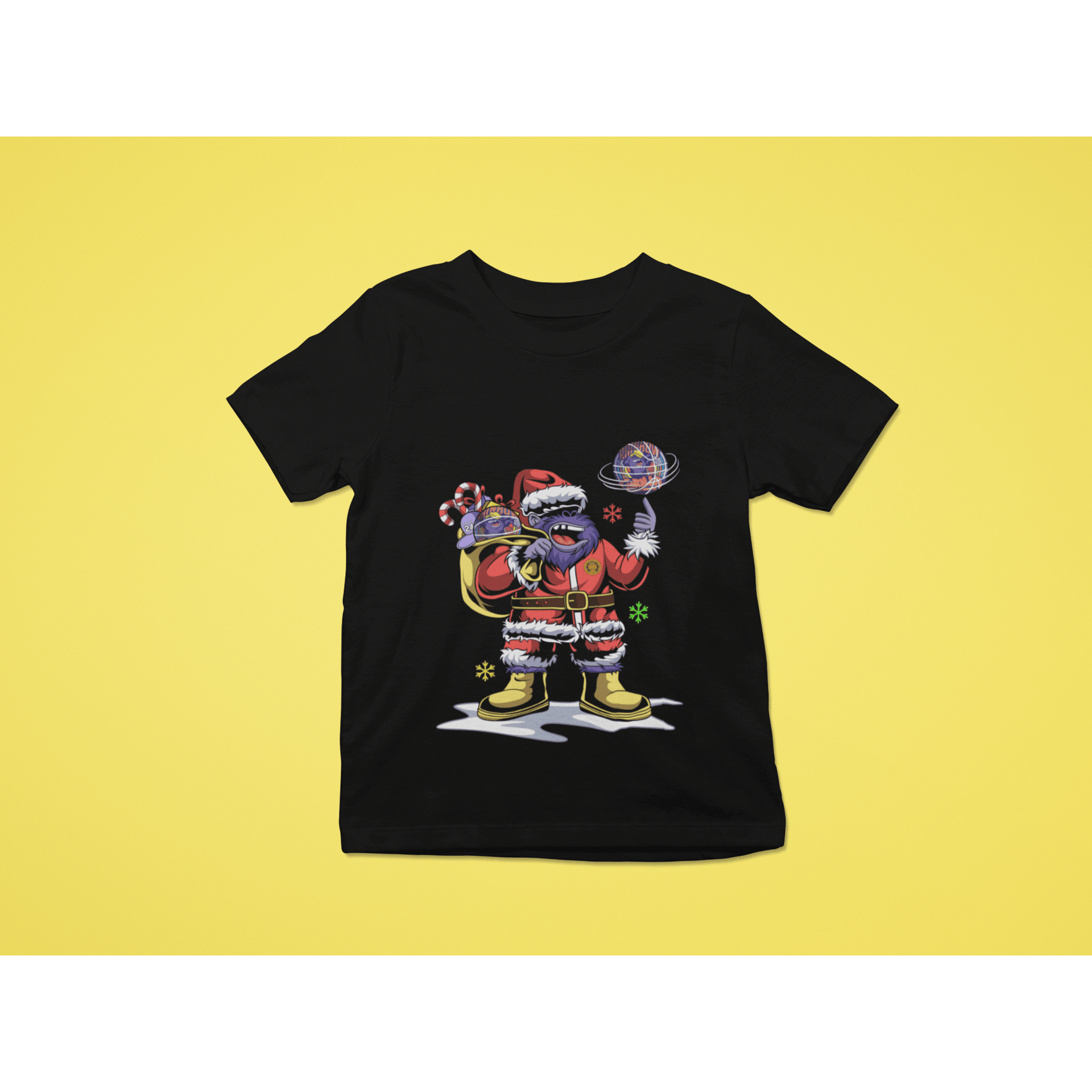 Rainbow Gorilla ´Kerst´ T-shirt Kids - Rainbow Gorilla Store