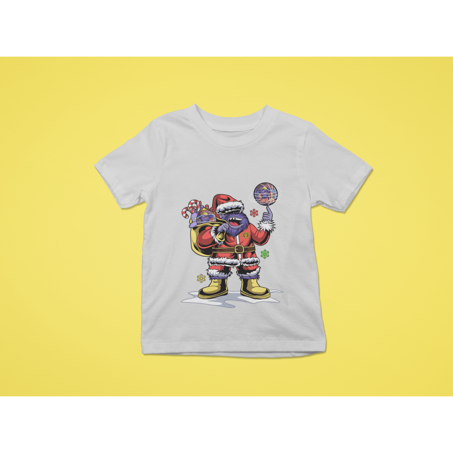 Rainbow Gorilla ´Kerst´ T-shirt Kids - Rainbow Gorilla Store