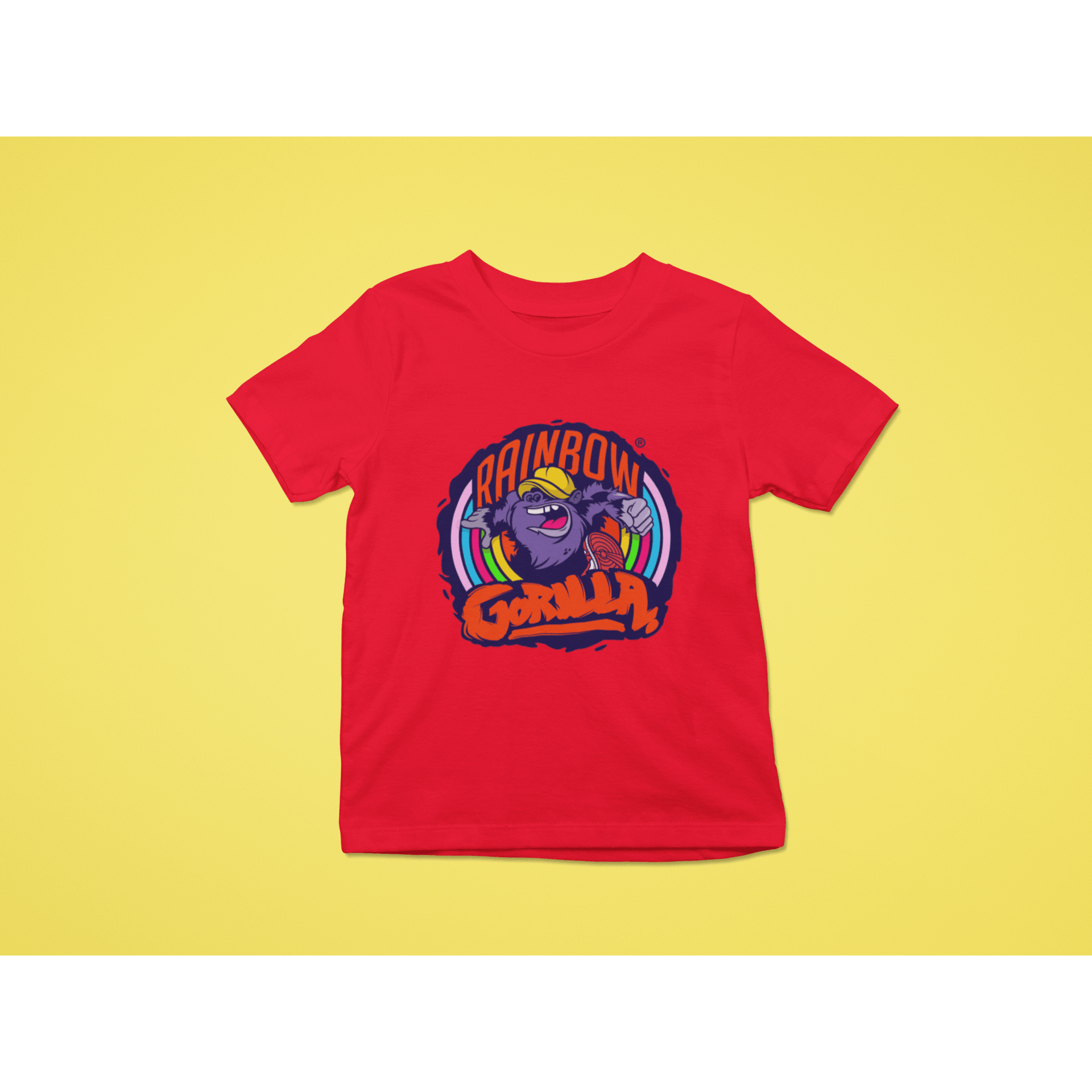 Rainbow Gorilla ´Orgineel logo´ T-shirt Kids - Rainbow Gorilla Store