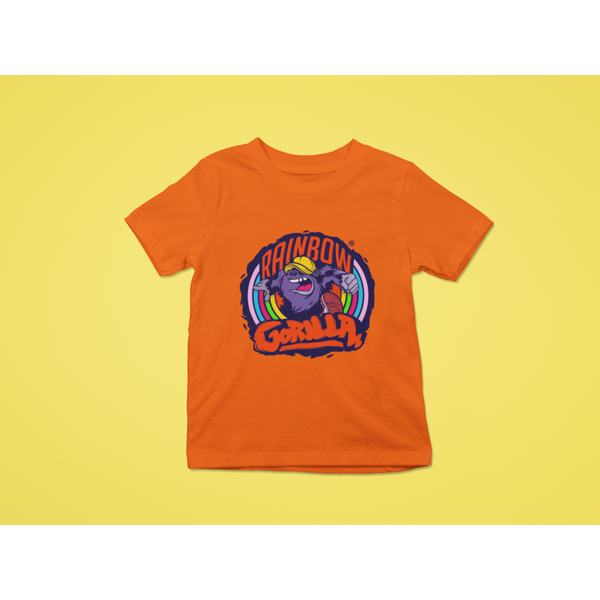 Rainbow Gorilla ´Orgineel logo´ T-shirt Kids - Rainbow Gorilla Store