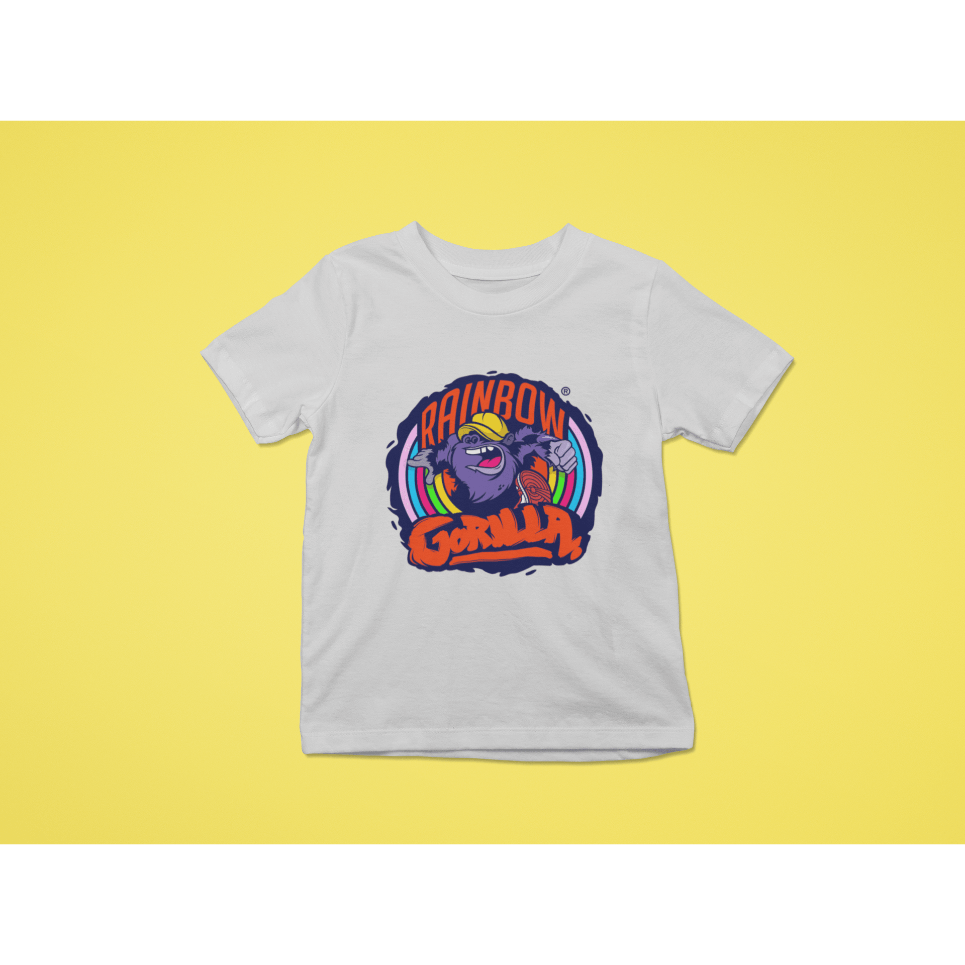 Rainbow Gorilla ´Orgineel logo´ T-shirt Kids - Rainbow Gorilla Store