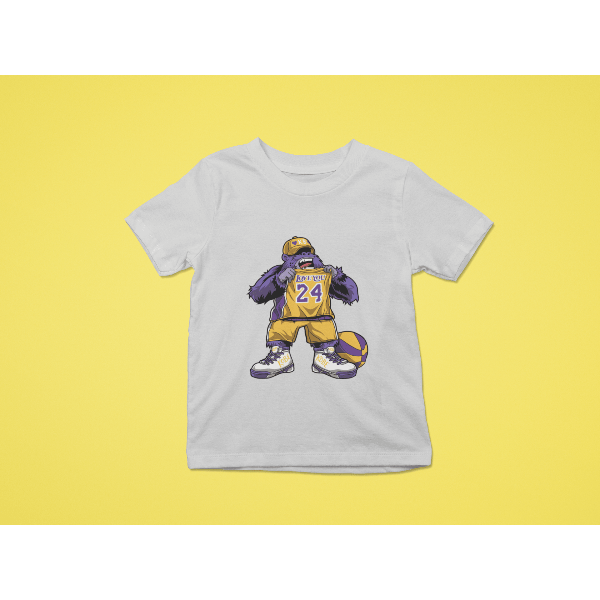 Rainbow Gorilla ´Love You 24´ T-shirt Kids - Rainbow Gorilla Store