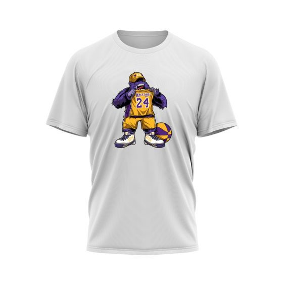 Rainbow Gorilla - Love you shirt zwart/wit