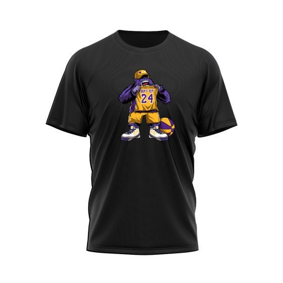 Rainbow Gorilla - Love you shirt zwart/wit