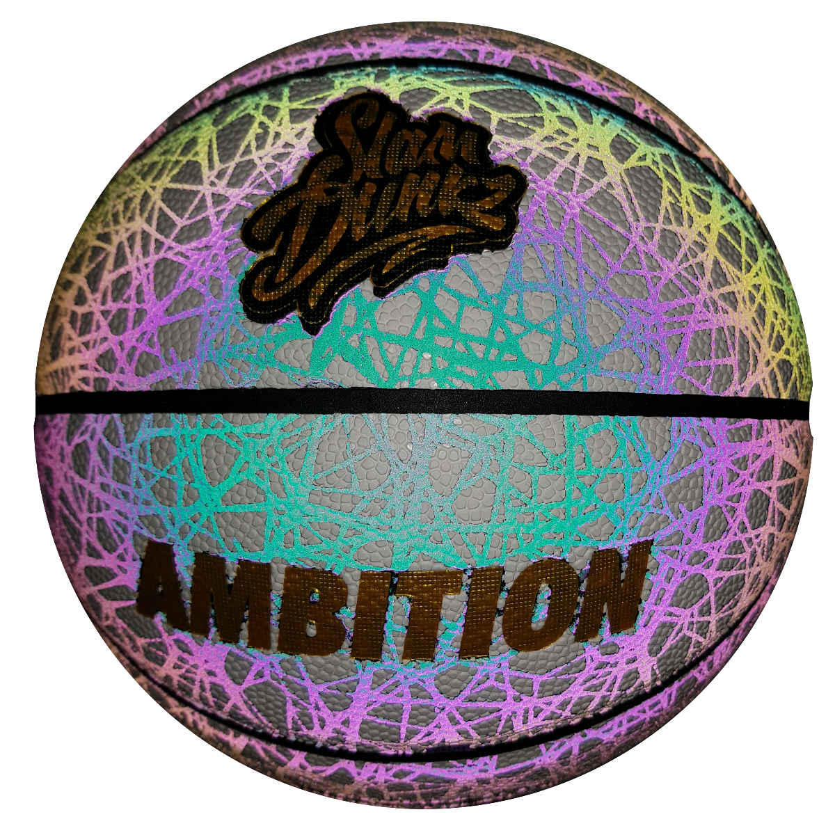 Slamdunkz Sparkle Luminous Basketball