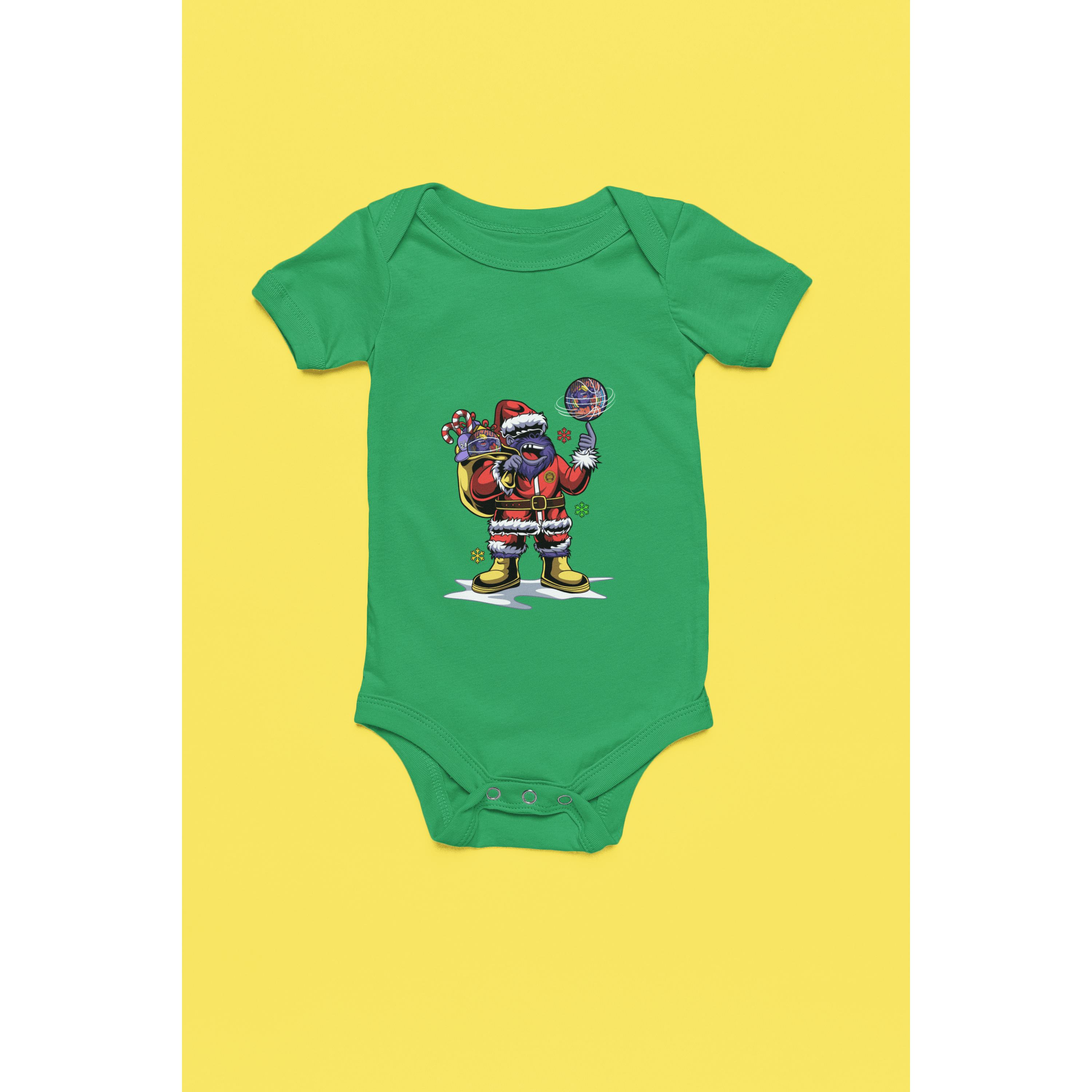 Rainbow Gorilla ´Kerst´ Romper - Rainbow Gorilla Store