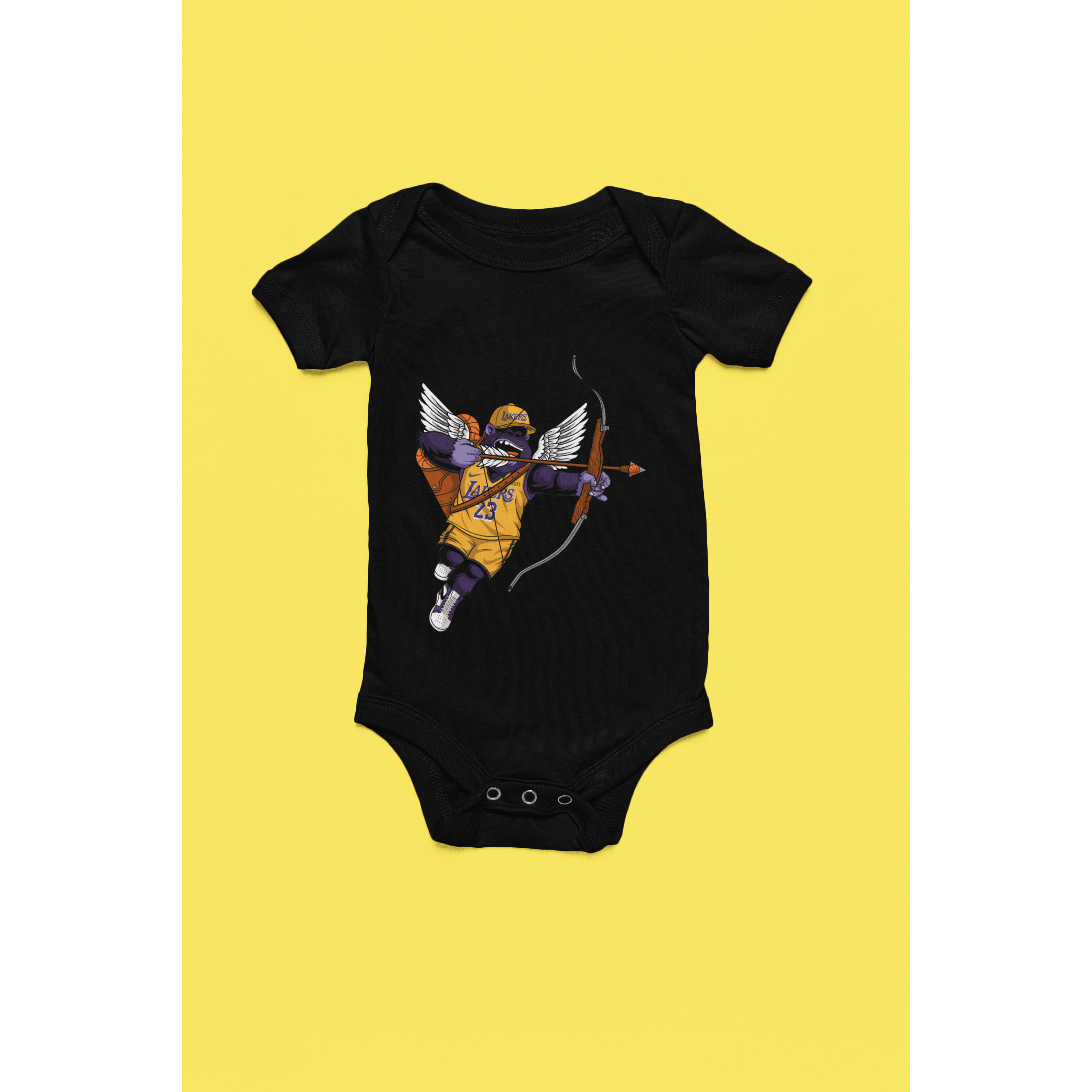 Rainbow Gorilla ´The Love Gorilla´ Romper - Rainbow Gorilla Store