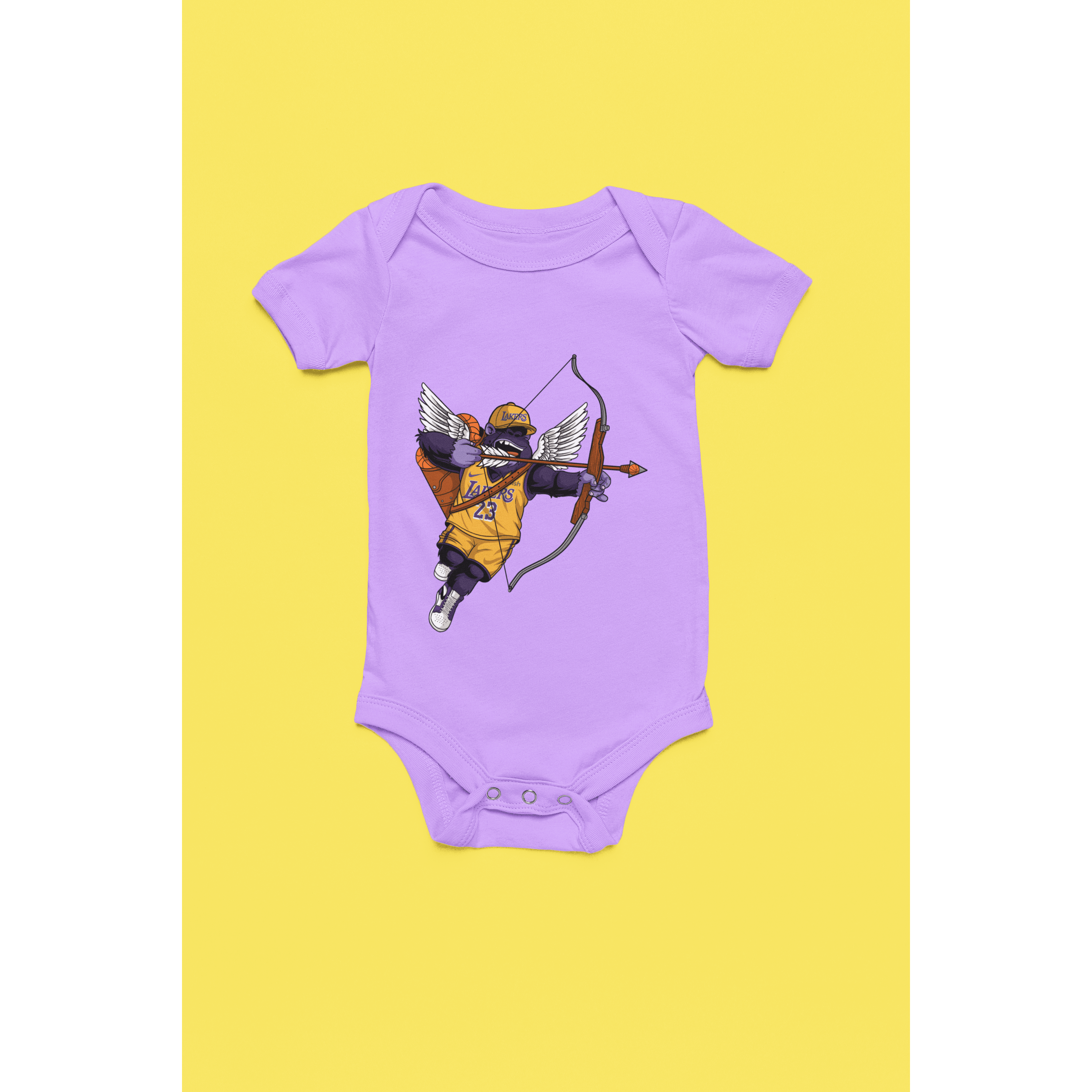 Rainbow Gorilla ´The Love Gorilla´ Romper - Rainbow Gorilla Store