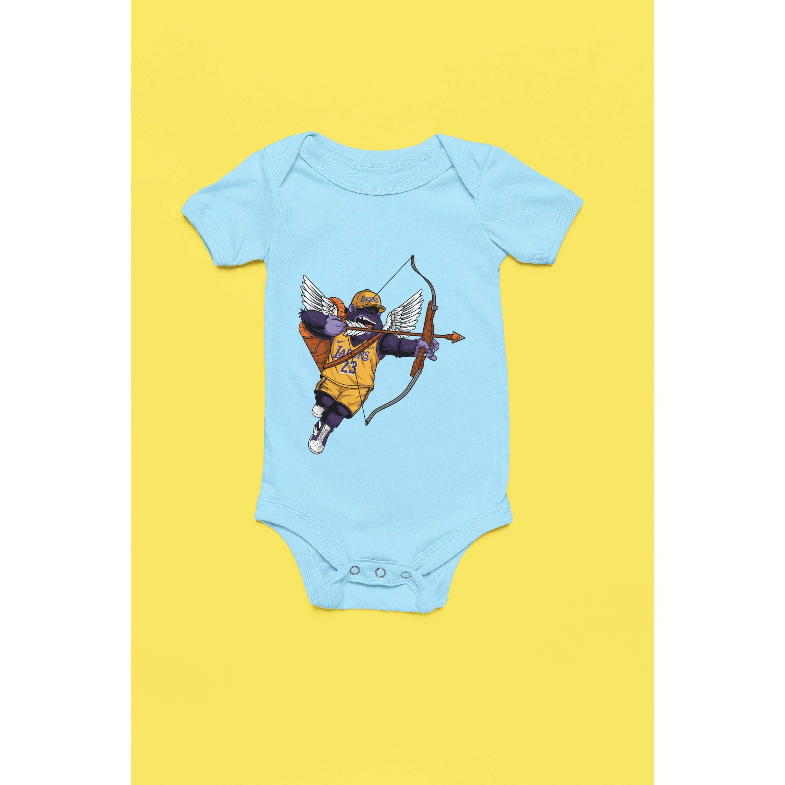 Rainbow Gorilla ´The Love Gorilla´ Romper - Rainbow Gorilla Store